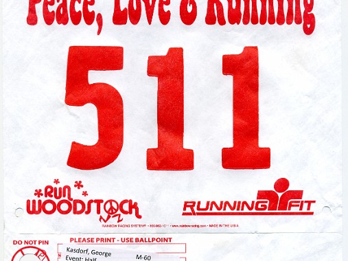 2010 Run Woodstock Half Marathon #1 in series